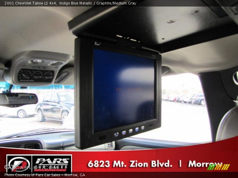 Indigo Blue Metallic / Graphite/Medium Gray 2001 Chevrolet Tahoe LS 4x4