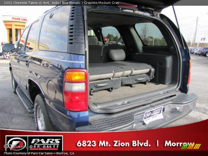 Indigo Blue Metallic / Graphite/Medium Gray 2001 Chevrolet Tahoe LS 4x4