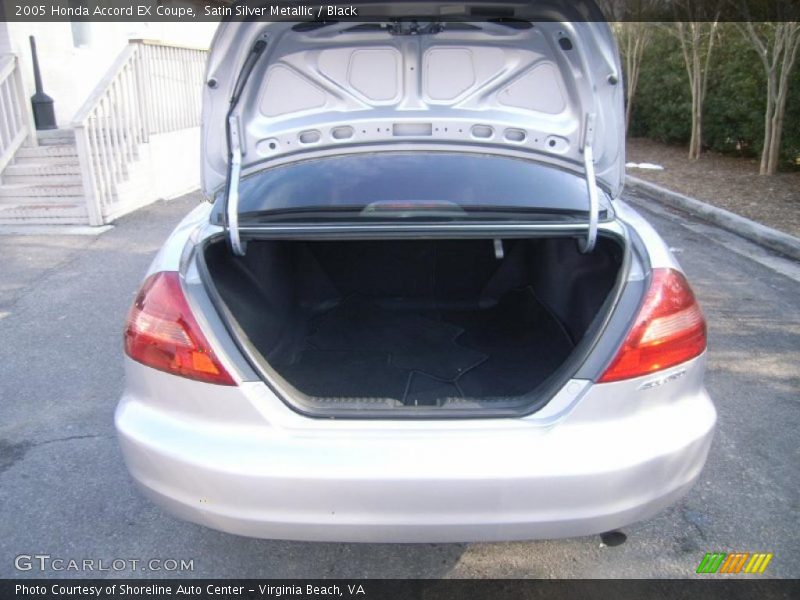 Satin Silver Metallic / Black 2005 Honda Accord EX Coupe