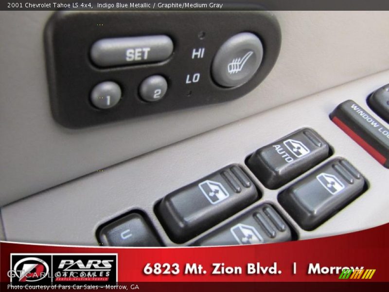 Indigo Blue Metallic / Graphite/Medium Gray 2001 Chevrolet Tahoe LS 4x4