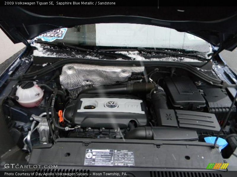 Sapphire Blue Metallic / Sandstone 2009 Volkswagen Tiguan SE