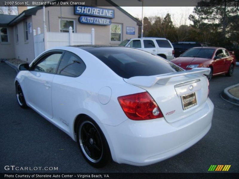 Blizzard Pearl / Dark Charcoal 2007 Scion tC