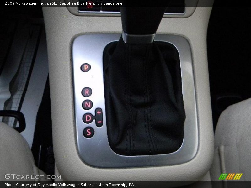 Sapphire Blue Metallic / Sandstone 2009 Volkswagen Tiguan SE