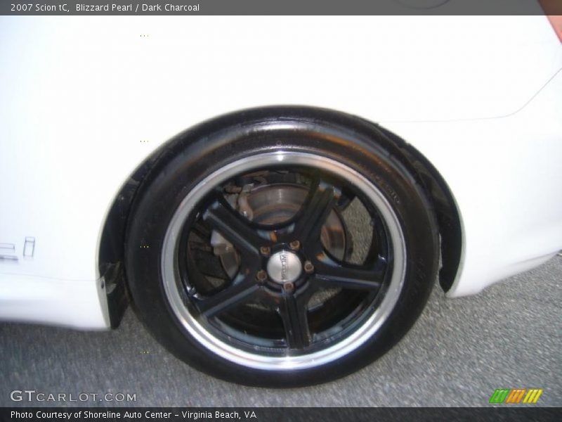 Blizzard Pearl / Dark Charcoal 2007 Scion tC
