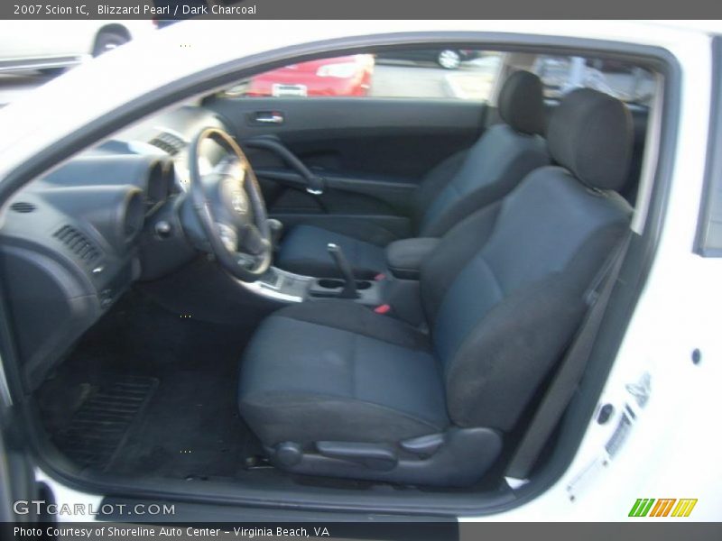 Blizzard Pearl / Dark Charcoal 2007 Scion tC