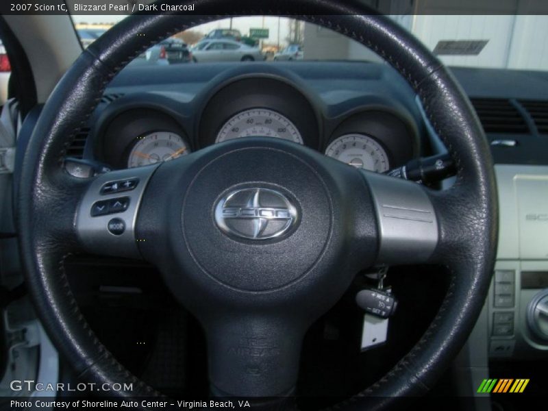 Blizzard Pearl / Dark Charcoal 2007 Scion tC