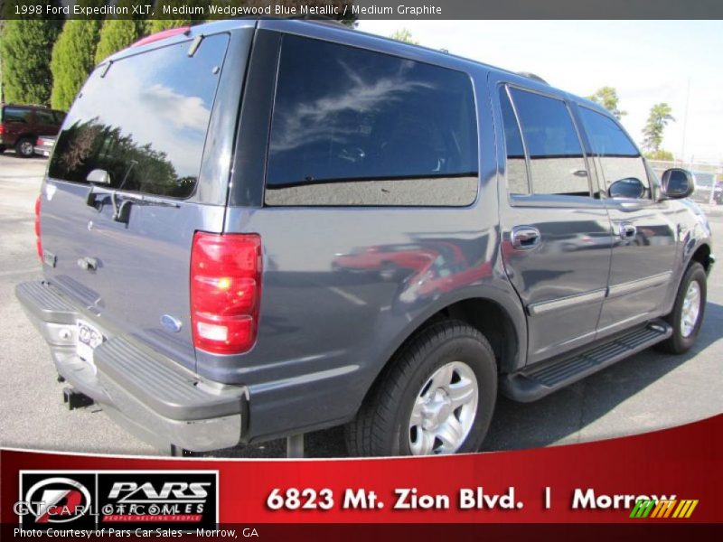 Medium Wedgewood Blue Metallic / Medium Graphite 1998 Ford Expedition XLT