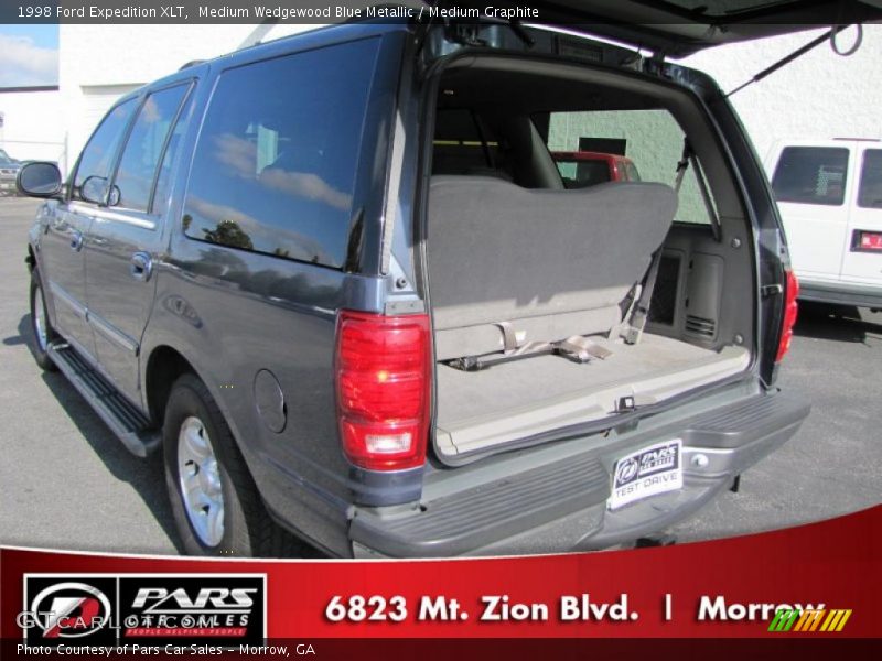 Medium Wedgewood Blue Metallic / Medium Graphite 1998 Ford Expedition XLT