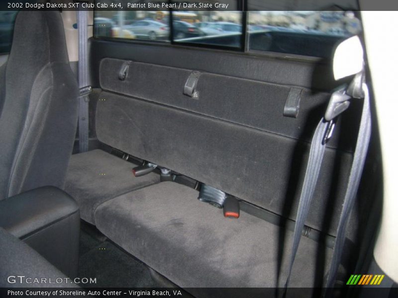 Patriot Blue Pearl / Dark Slate Gray 2002 Dodge Dakota SXT Club Cab 4x4