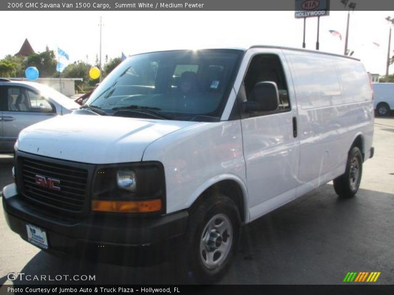 Summit White / Medium Pewter 2006 GMC Savana Van 1500 Cargo