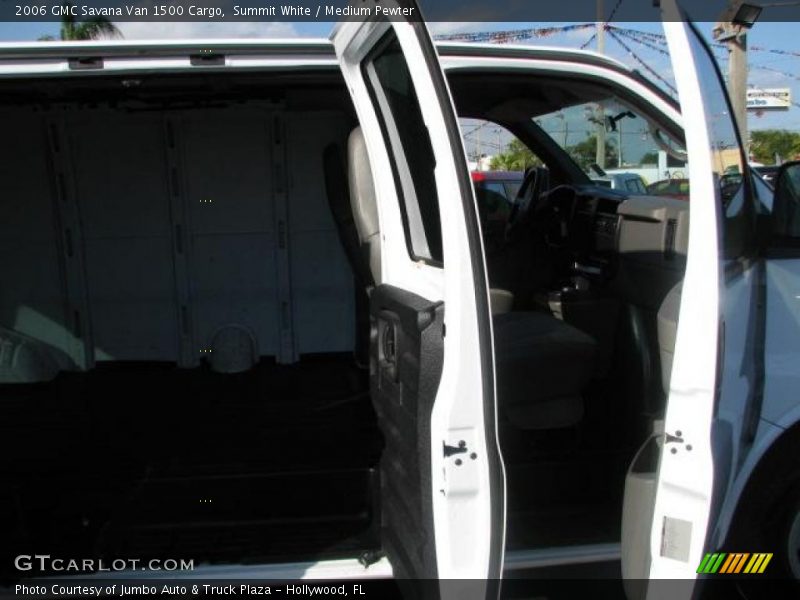 Summit White / Medium Pewter 2006 GMC Savana Van 1500 Cargo
