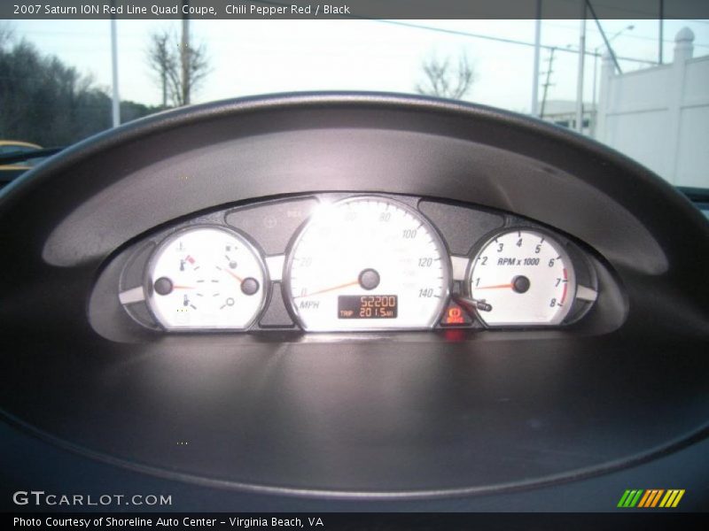 Controls of 2007 ION Red Line Quad Coupe