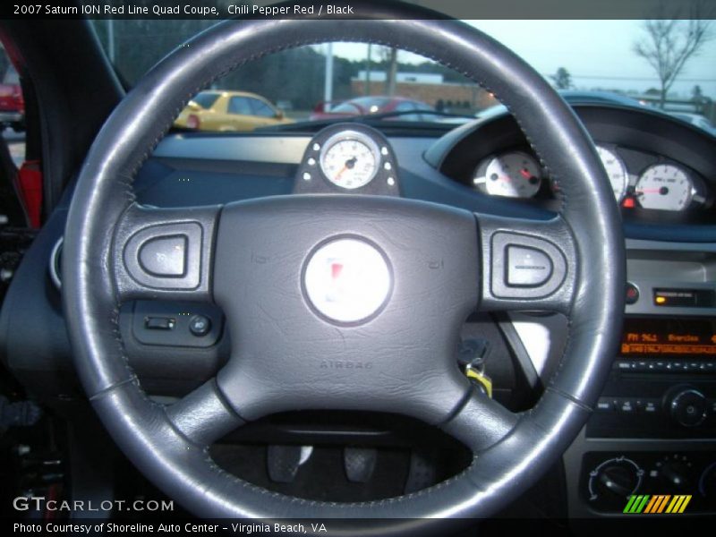  2007 ION Red Line Quad Coupe Steering Wheel