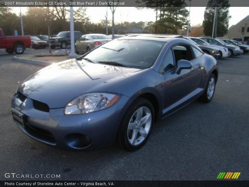 Still Blue Pearl / Dark Charcoal 2007 Mitsubishi Eclipse GS Coupe