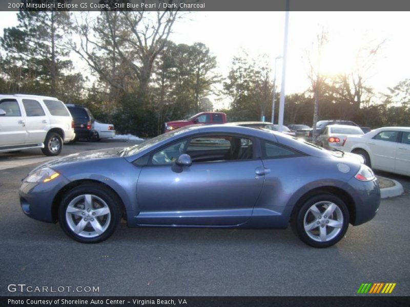 Still Blue Pearl / Dark Charcoal 2007 Mitsubishi Eclipse GS Coupe