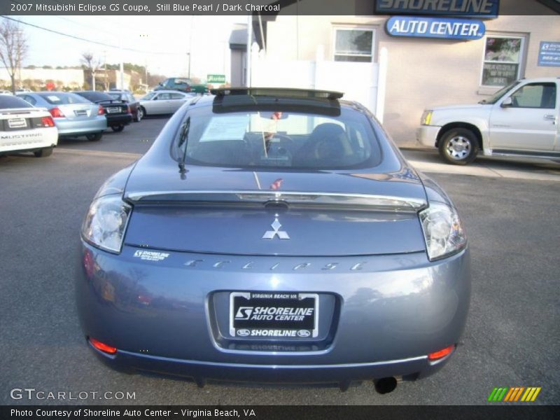 Still Blue Pearl / Dark Charcoal 2007 Mitsubishi Eclipse GS Coupe