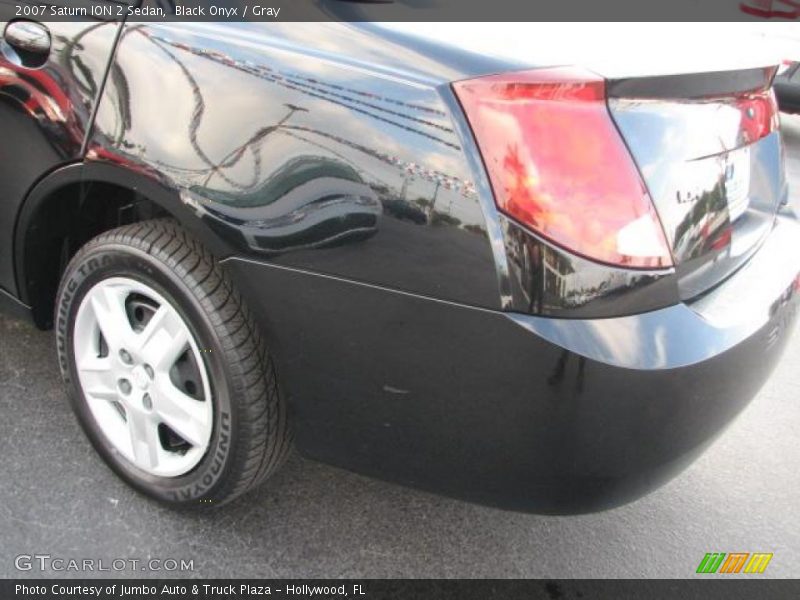 Black Onyx / Gray 2007 Saturn ION 2 Sedan