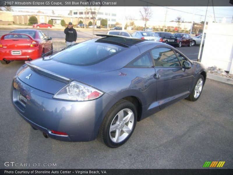 Still Blue Pearl / Dark Charcoal 2007 Mitsubishi Eclipse GS Coupe