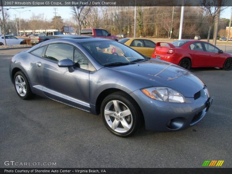 Still Blue Pearl / Dark Charcoal 2007 Mitsubishi Eclipse GS Coupe