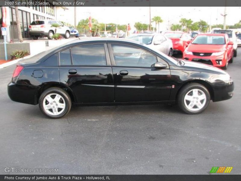 Black Onyx / Gray 2007 Saturn ION 2 Sedan