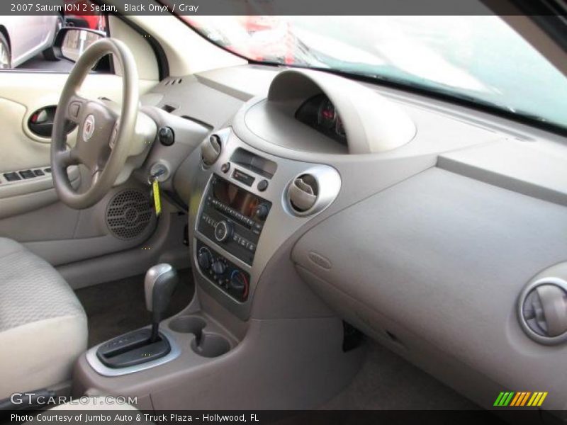 Black Onyx / Gray 2007 Saturn ION 2 Sedan