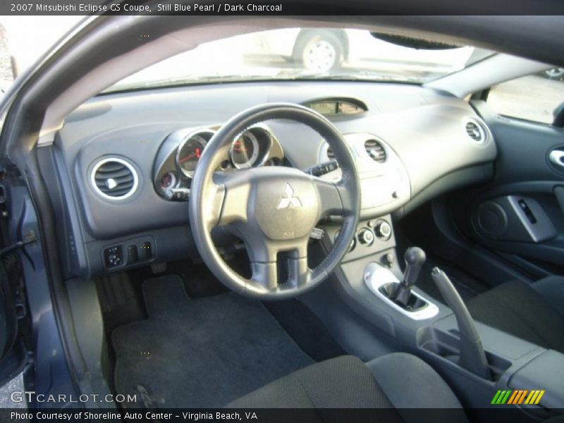 Still Blue Pearl / Dark Charcoal 2007 Mitsubishi Eclipse GS Coupe