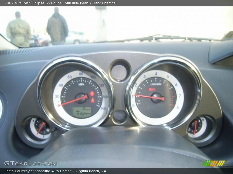 Still Blue Pearl / Dark Charcoal 2007 Mitsubishi Eclipse GS Coupe