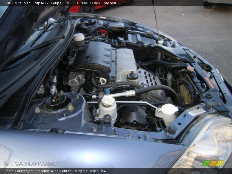 Still Blue Pearl / Dark Charcoal 2007 Mitsubishi Eclipse GS Coupe