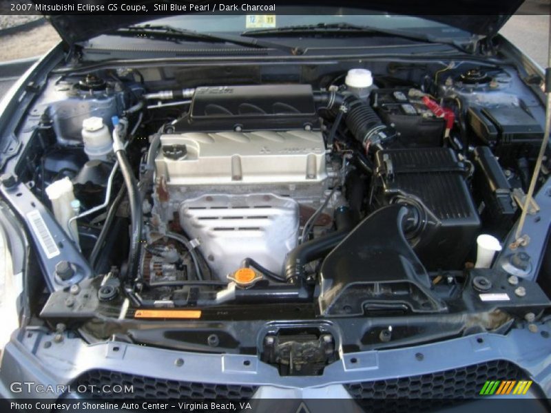 Still Blue Pearl / Dark Charcoal 2007 Mitsubishi Eclipse GS Coupe