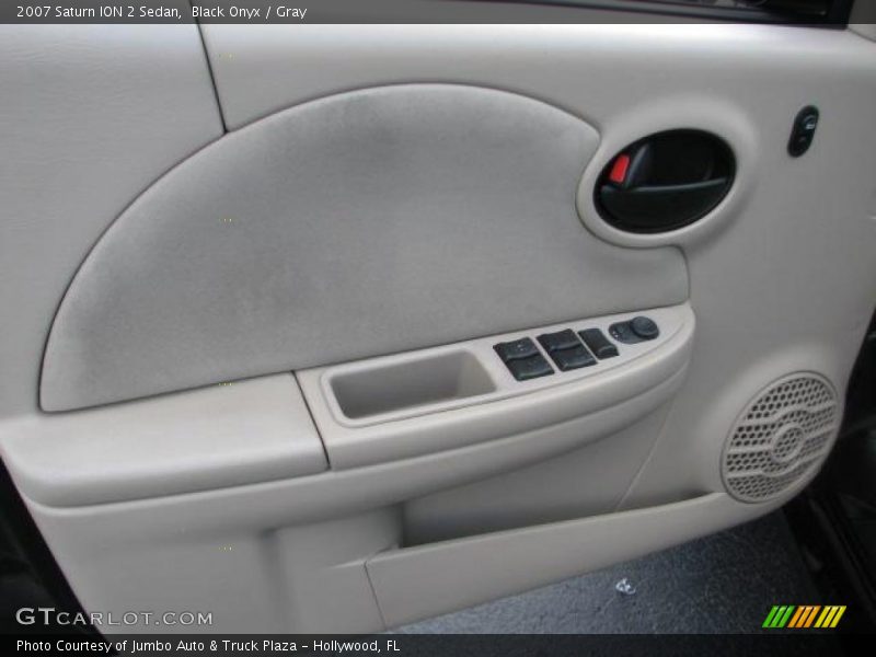 Black Onyx / Gray 2007 Saturn ION 2 Sedan