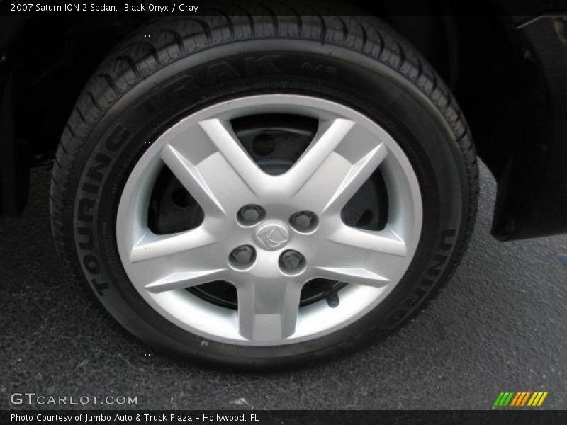 Black Onyx / Gray 2007 Saturn ION 2 Sedan