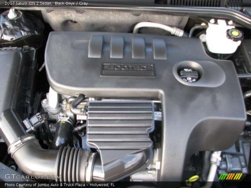 Black Onyx / Gray 2007 Saturn ION 2 Sedan