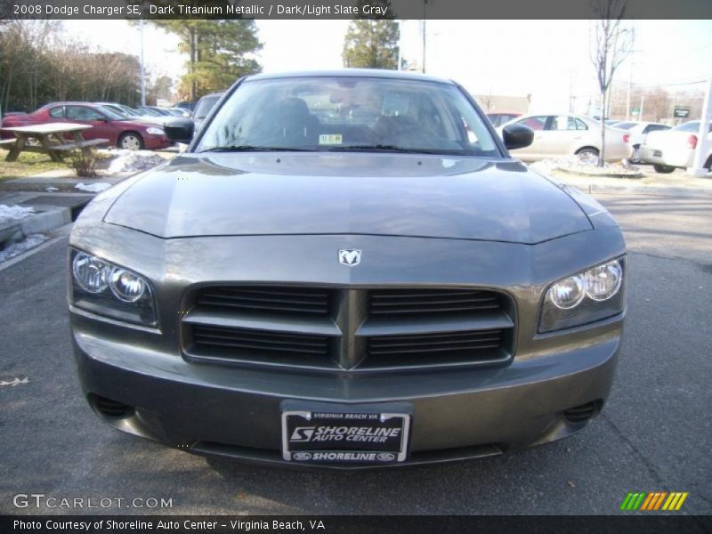 Dark Titanium Metallic / Dark/Light Slate Gray 2008 Dodge Charger SE