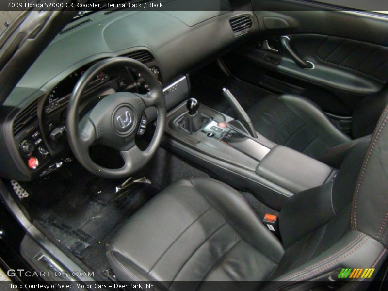  2009 S2000 CR Roadster Black Interior