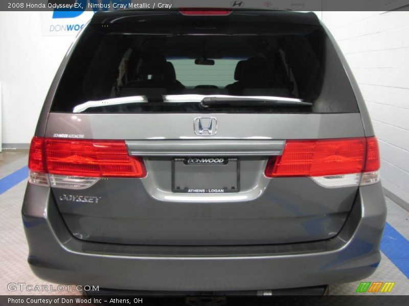 Nimbus Gray Metallic / Gray 2008 Honda Odyssey EX