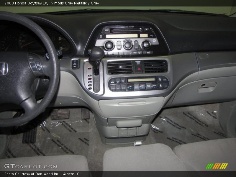 Nimbus Gray Metallic / Gray 2008 Honda Odyssey EX