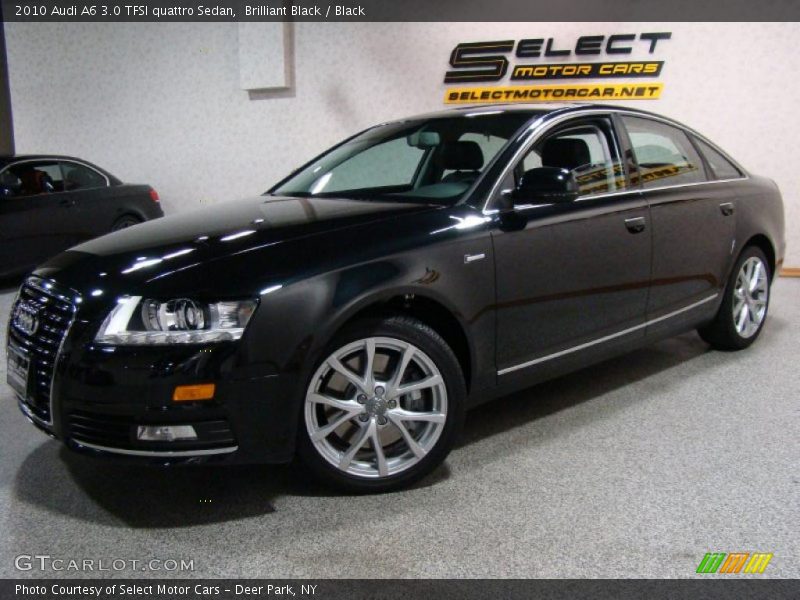 Brilliant Black / Black 2010 Audi A6 3.0 TFSI quattro Sedan