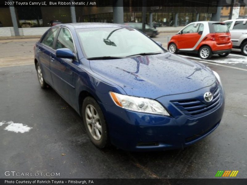 Blue Ribbon Metallic / Ash 2007 Toyota Camry LE