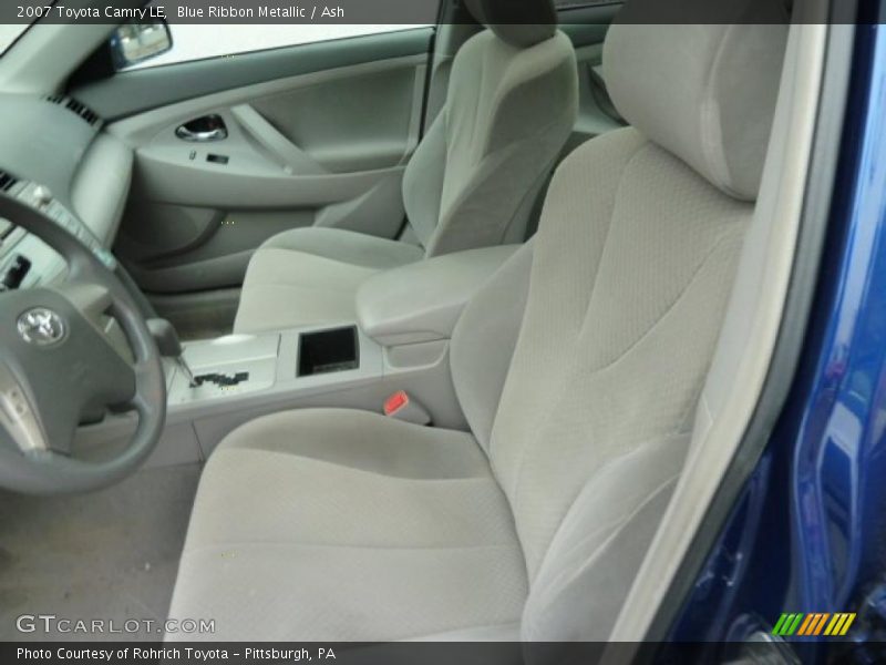 Blue Ribbon Metallic / Ash 2007 Toyota Camry LE