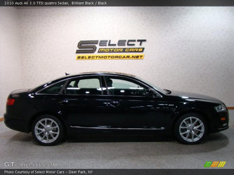 Brilliant Black / Black 2010 Audi A6 3.0 TFSI quattro Sedan