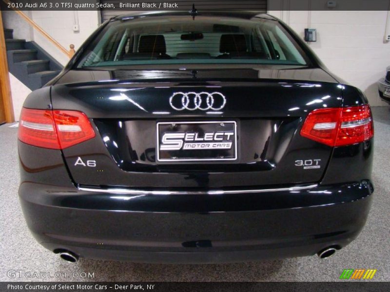 Brilliant Black / Black 2010 Audi A6 3.0 TFSI quattro Sedan