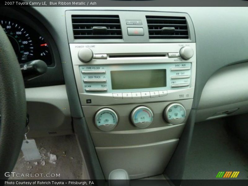 Blue Ribbon Metallic / Ash 2007 Toyota Camry LE
