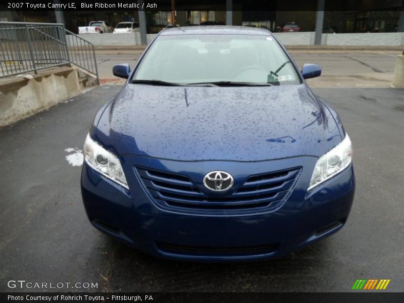 Blue Ribbon Metallic / Ash 2007 Toyota Camry LE