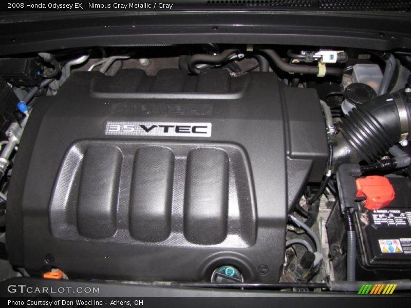 Nimbus Gray Metallic / Gray 2008 Honda Odyssey EX