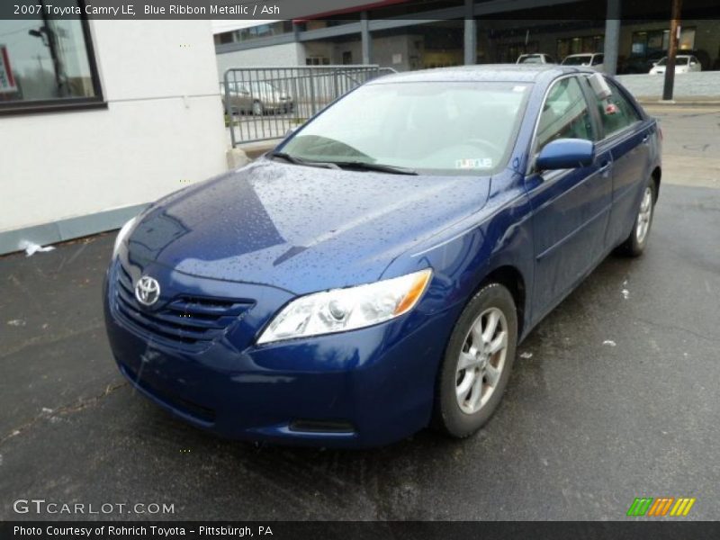 Blue Ribbon Metallic / Ash 2007 Toyota Camry LE
