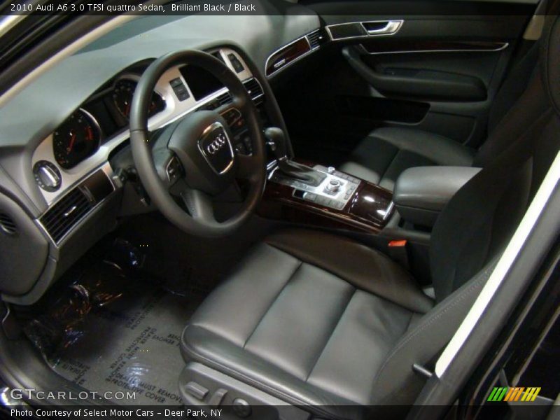 Brilliant Black / Black 2010 Audi A6 3.0 TFSI quattro Sedan