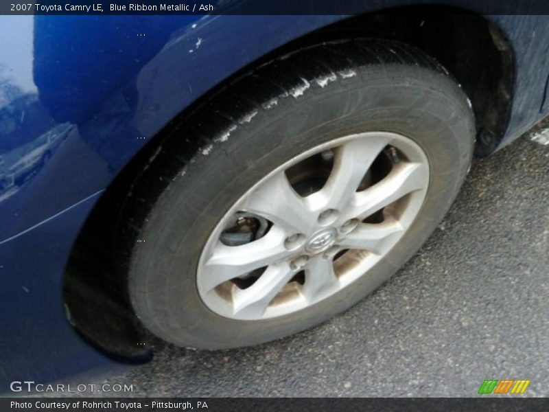 Blue Ribbon Metallic / Ash 2007 Toyota Camry LE