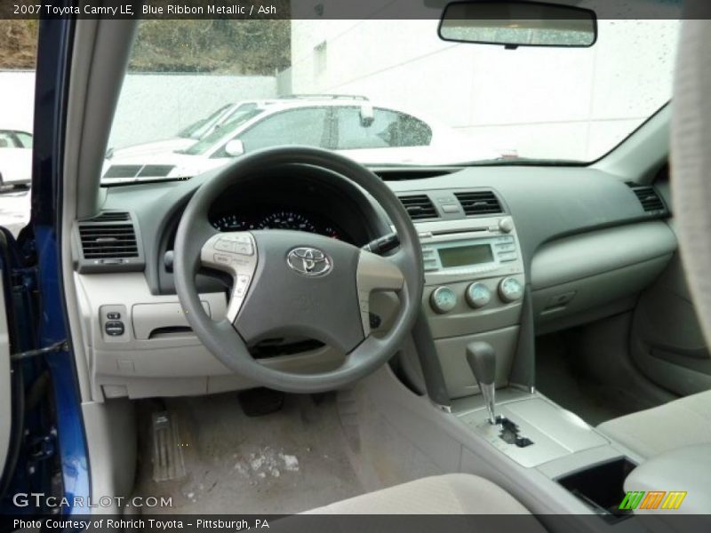 Blue Ribbon Metallic / Ash 2007 Toyota Camry LE