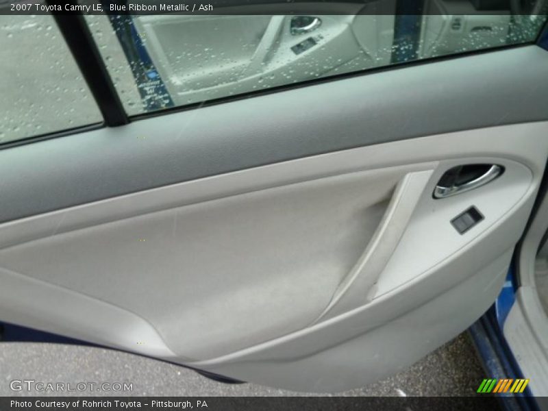 Blue Ribbon Metallic / Ash 2007 Toyota Camry LE