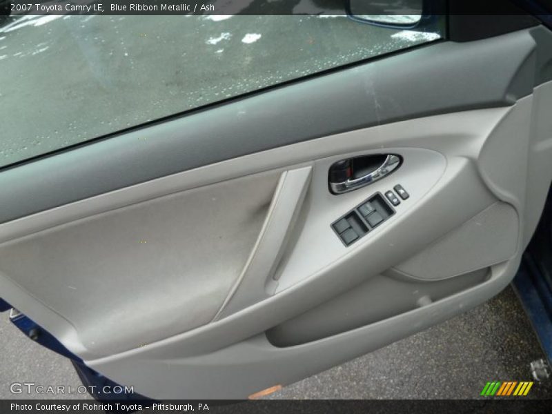 Blue Ribbon Metallic / Ash 2007 Toyota Camry LE